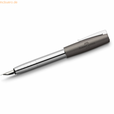 Faber Castell Fllfederhalter Loom Metallic B grau