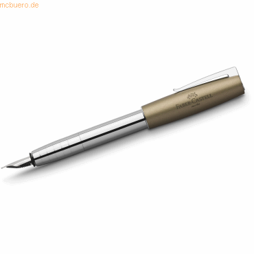 Faber Castell Fllfederhalter Loom Metallic M Olive