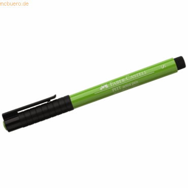 10 x Faber Castell Tuschestift Pitt Artist Pen maigrn