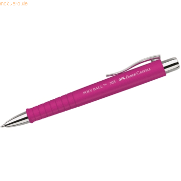 Faber Castell Kugelschreiber Poly Ball XB pink