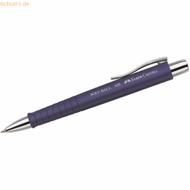 Faber Castell Kugelschreiber Poly Ball XB blau
