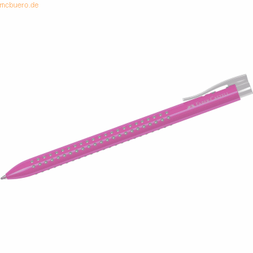 12 x Faber Castell Kugelschreiber Grip 2022 M pink