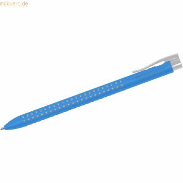 12 x Faber Castell Kugelschreiber Grip 2022 M hellblau