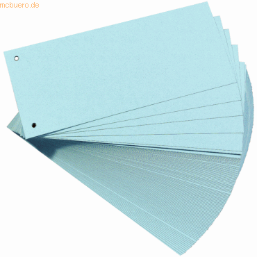20 x Falken Trennstreifen 10,5 x 24cm 190g/qm Manila-RC-Karton VE=100