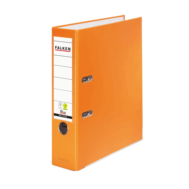 Falken Ordner PP-Color A4 80mm vegan orange