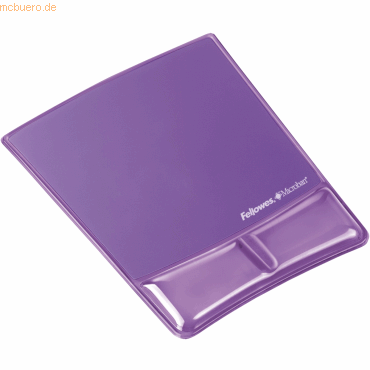 Fellowes Handgelenkauflage / Mausmatte Crystal violett