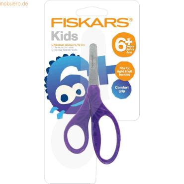 Fiskars Kinderschere 12cm wechselnde Farben beidhndig