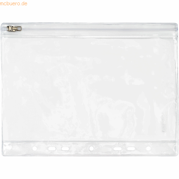 Foldersys Gleitverschlusstasche 210x156mm (keine A5 Blätter) PVC mit L