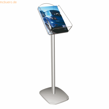 Franken Prospekt-Stnder 1 A4 hoch 250x330x 972mm transparent