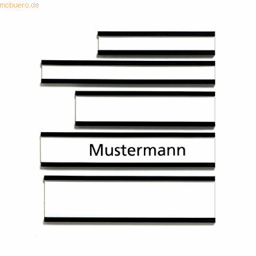 Franken Schutzstreifen C-Profile 1000mmx25mm Transparent 5 Stck