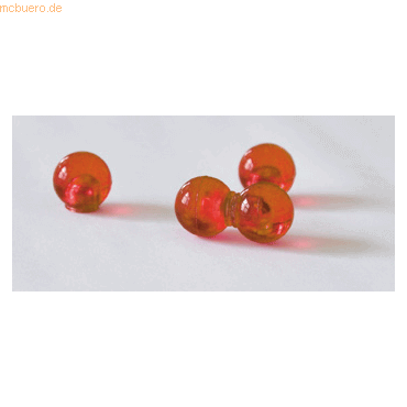 Franken Memo-Magnet Magnetkugeln 14mm VE=4 Stck orange