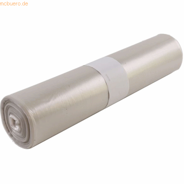 6 x Hygostar LDPE-Abfallsack 120l 45my Rolle VE=25 Stück transparent