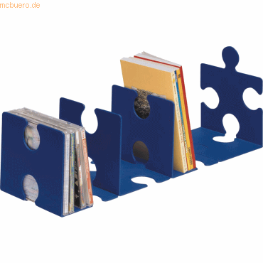 Han CD/Buchsttze Puzzle im 2er-Pack blau