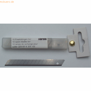 NT Cutter-Klingen Mod. 120 9mm VE=10 Stck