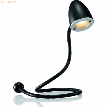 Hansa LED-USB-Leuchte Snake 1,5 W ABS/Metall schwarz satiniert