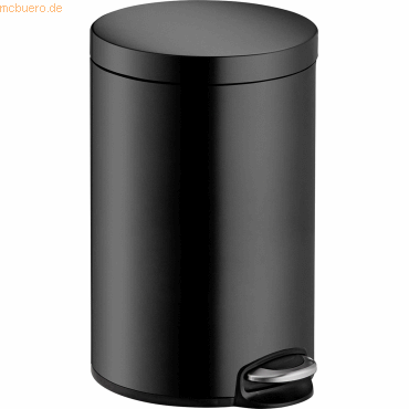 Helit Treteimer Classic 12 Liter schwarz