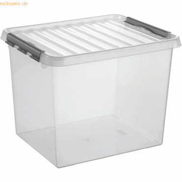 Sunware Aufbewahrungsbox mit Deckel 52 Liter Kunststoff 500x380x400mm