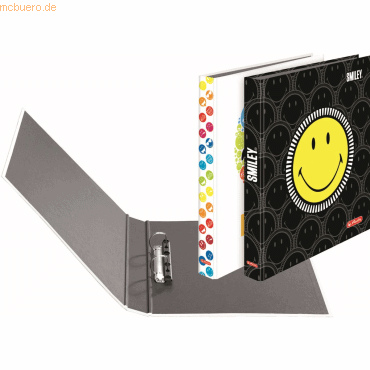 Herlitz Ringbuch maX.file A4 2 Ringe 30mm SmileyWorld motive sortiert