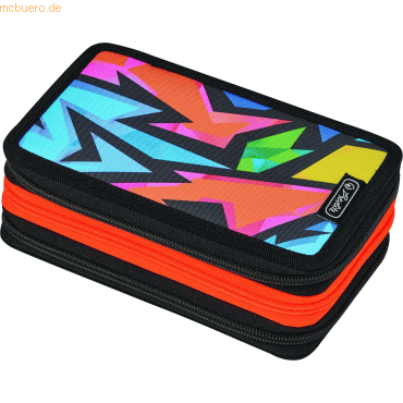 Schüleretui Triple Decker 31-teilig Polyester 190x115x70mm Neo