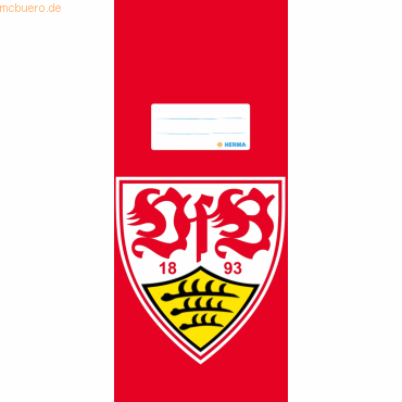 25 x Herma Heftschoner A4 VfB Stuttgart rot