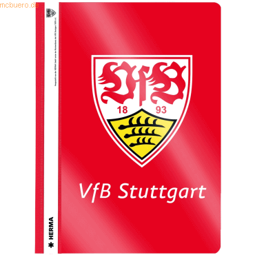 20 x Herma Heftschoner A4 VfB Stuttgart rot