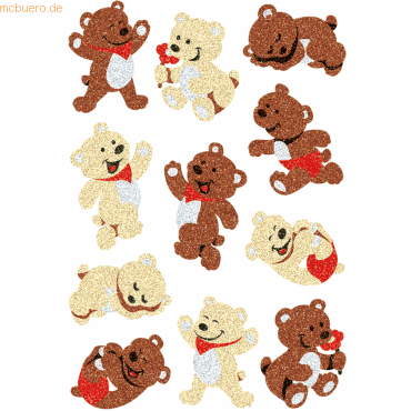 10 x HERMA Sticker Magic Brchen Glittery VE=1 Blatt