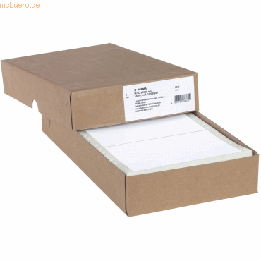 HERMA Computeretiketten endlos 147,32x99,2mm 1-bahnig perforiert VE=10