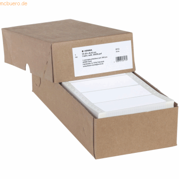 HERMA Computeretiketten endlos 101,6x48,4mm 1-bahnig perforiert VE=300