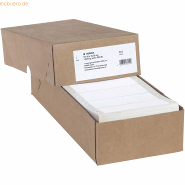 HERMA Computeretiketten endlos 101,6x35,7mm 1-bahnig VE=4000 Stck