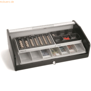 Inkiess Kasse Eurokord 7086 PU/R schwarz/silber