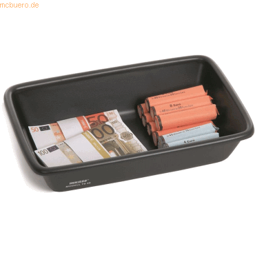 Inkiess Geldtransportschale TS 30 BxTxH 22,5x33,5x8cm schwarz