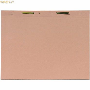 100 x Atlanta Einstellmappe mit Heftung A4 chamois