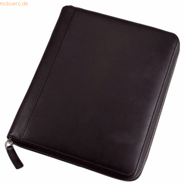 Alassio Tablet-PC Hlle fr iPad 1/2/3 21,5x27x3,5cm Leder schwarz