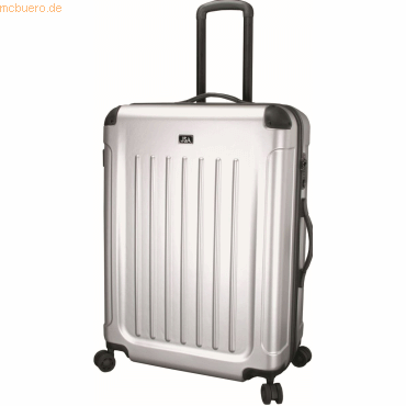 JSA Reisetrolley 55cm ABS/Polycarbonat 40l silber