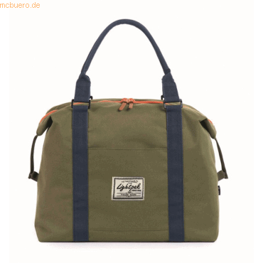 Lightpak Damentasche Sweetbox 36x27x13cm Polyester grn/blau