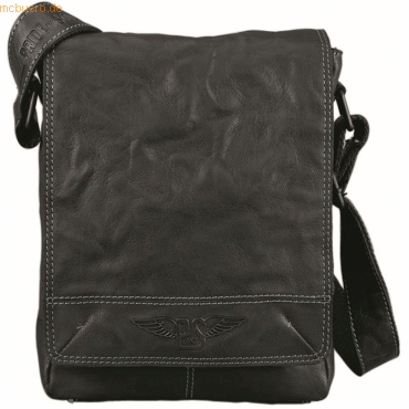 Pride&Soul Umhngetasche Cloud 30x23x6,5cm Leder schwarz
