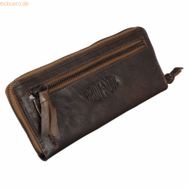 Pride&Soul Damenbrse Lady Jane 21x10x2cm Leder braun