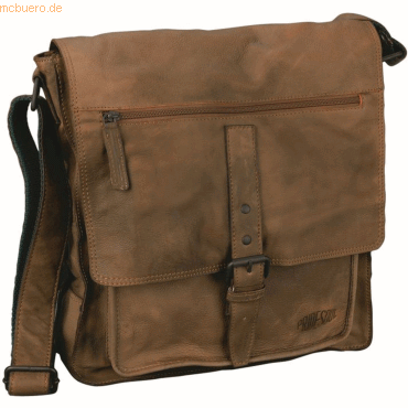 Pride&Soul Umhngetasche Ethan 35x32x10cm Leder gelb
