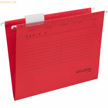 Atlanta Hngemappe Serie E A4 240g/qm rot