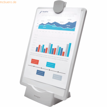 Dokumentenhalter OfficeAssist A4 multifunktional grau