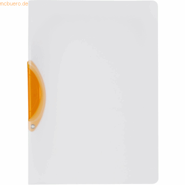 25 x Kolma Klemmhefter Easy Plus Ergo A4 PP orange
