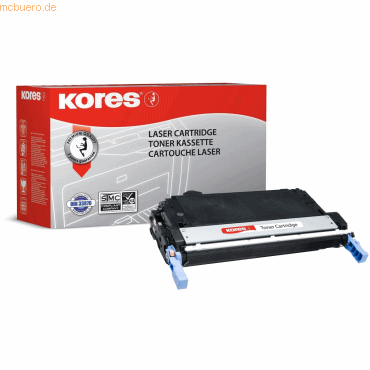 Kores Tonerkartusche kompatibel mit HP CB400A ca. 7500 Seiten schwarz