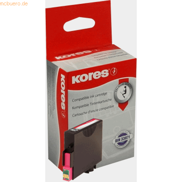 Kores Tintenpatrone kompatibel mit Epson T0613 magenta