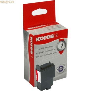 Kores Tintenpatrone kompatibel mit Canon BCI-21BK, BCI-24BK schwarz