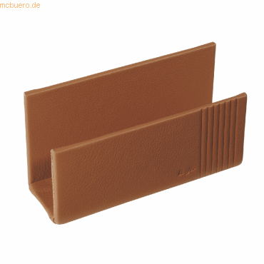 Lufer Briefstnder La Linea Leder terrakotta