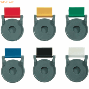 Laurel Binderklip Mix verschiedene Größen VE=12 Stück farbig sortiert