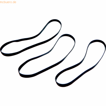 Laurel Gummibnder VE=150 Stck schwarz