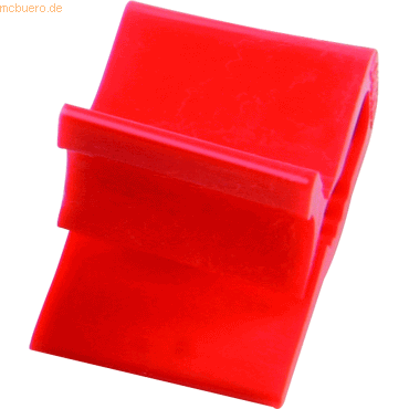 Laurel Briefklemmer Zacko 3 15x22 mm VE=1000 Stck rot