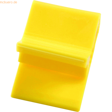 Laurel Briefklemmer Zacko 3 15x22 mm VE=1000 Stck gelb