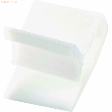 Laurel Briefklemmer Zacko 15x22 mm VE=100 Stck wei